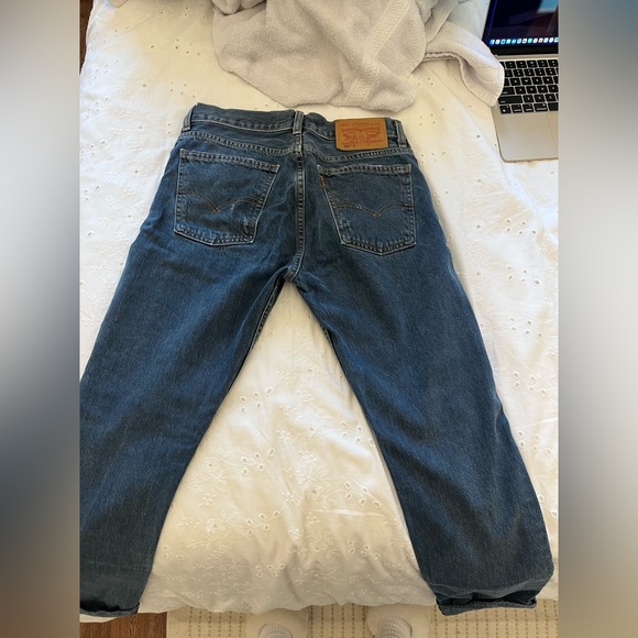 Levi Strauss & CO. Jeans, dark blue, low waist. - Picture 1 of 3